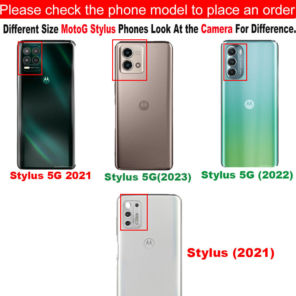 Coque hybride avec anneau pour Motorola Moto G Stylus 5G (2024)