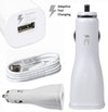 Chargeur de voiture à charge rapide Samsung 15 W et câble micro USB (1 m) Chargeur de voiture à charge rapide Samsung 15 W et câble micro USB (1 m)