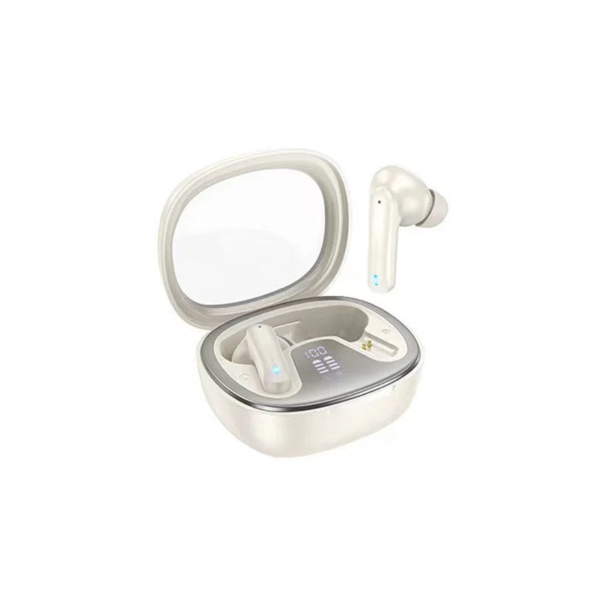 Écouteurs intra-auriculaires stéréo sans fil TWS True, casques Bluetooth avec étui de chargement