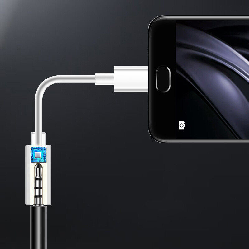 Câble adaptateur USB-C vers prise audio pour casque 3,5 mm