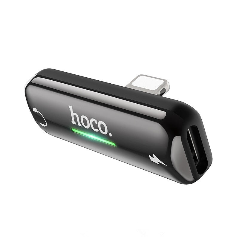 Adaptateur convertisseur séparateur audio et chargeur double Lightning vers casque