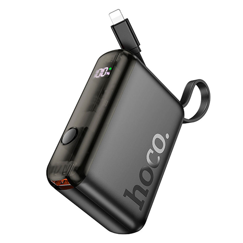 Mini chargeur de batterie portable (10 000 mAh) avec câble Lightning