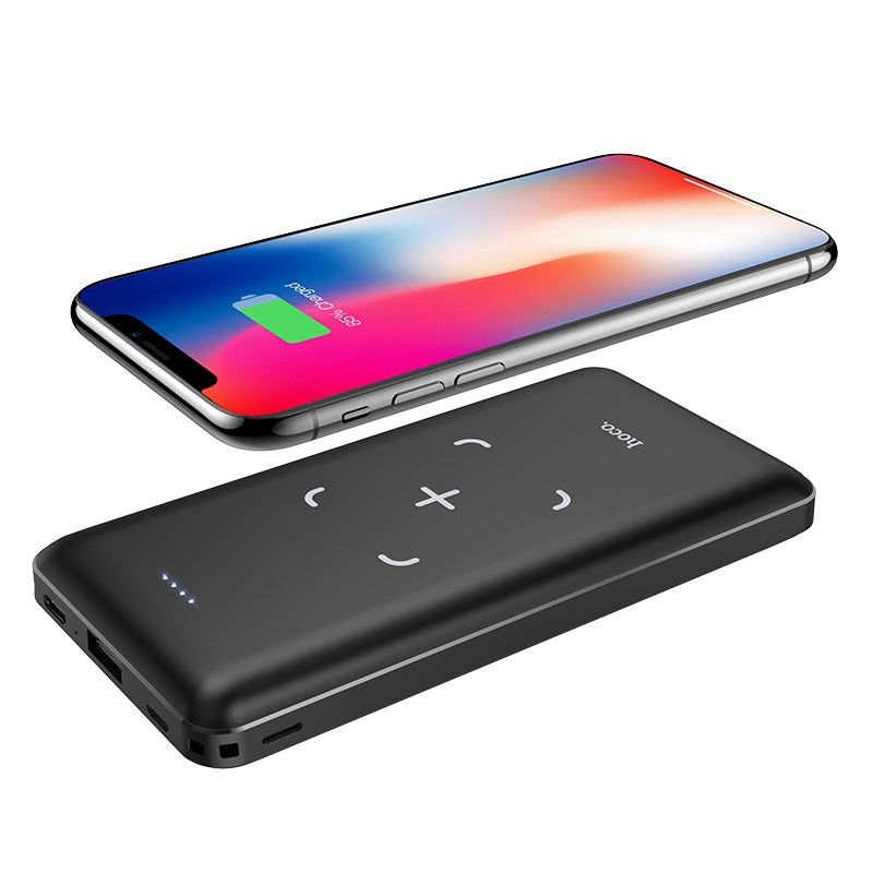 (10000mAh) Chargeur sans fil Batterie portable Banque d'alimentation