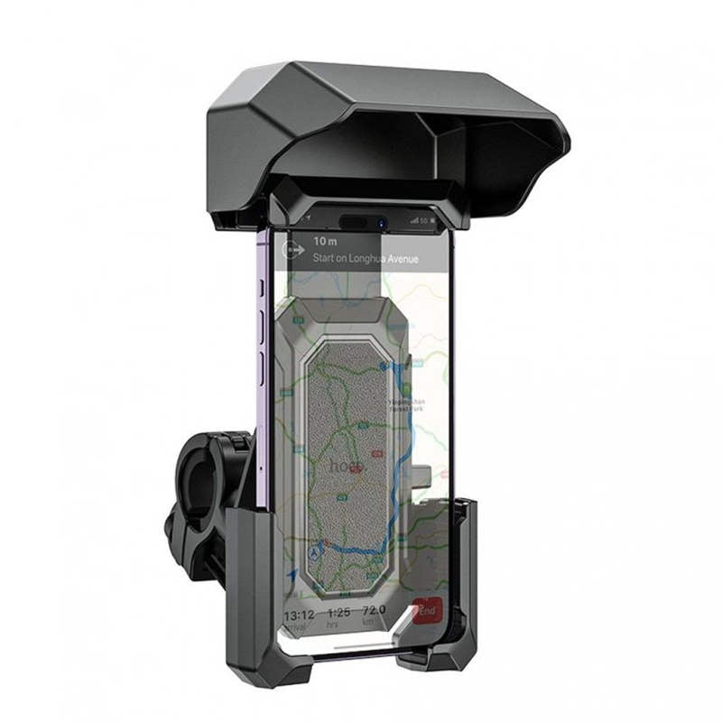Support de téléphone portable à guidon réglable rotatif, pour moto, vélo, poussette