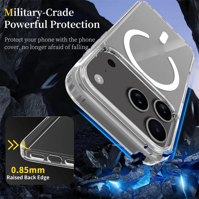 Coque magnétique MagSafe pour iPhone 17 Pro Max