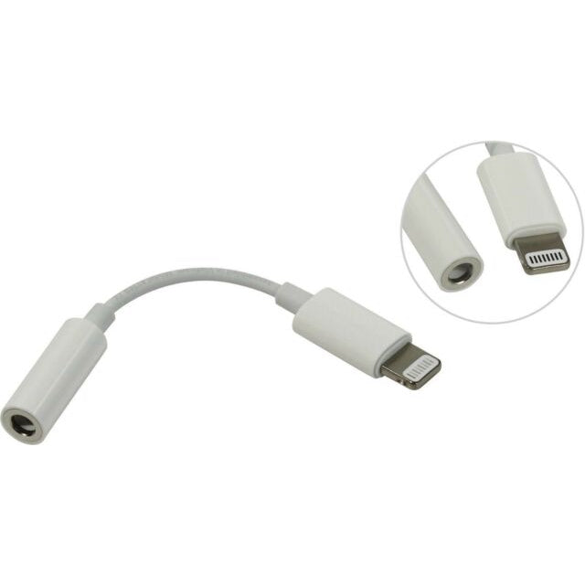 Connecteur adaptateur pour casque Lightning vers prise audio 3,5 mm
