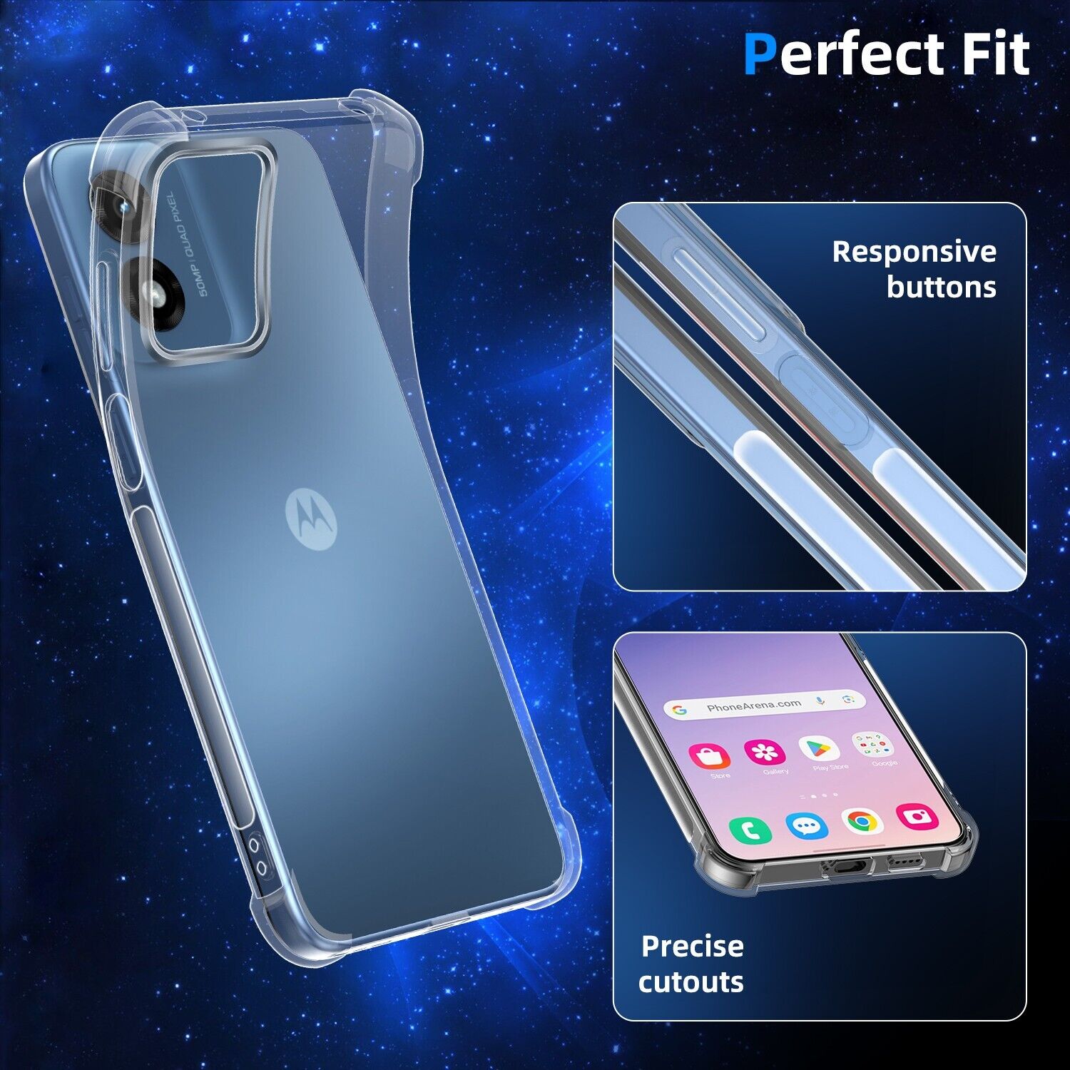 Coque souple en TPU pour Motorola Moto G Power 5G (2024)