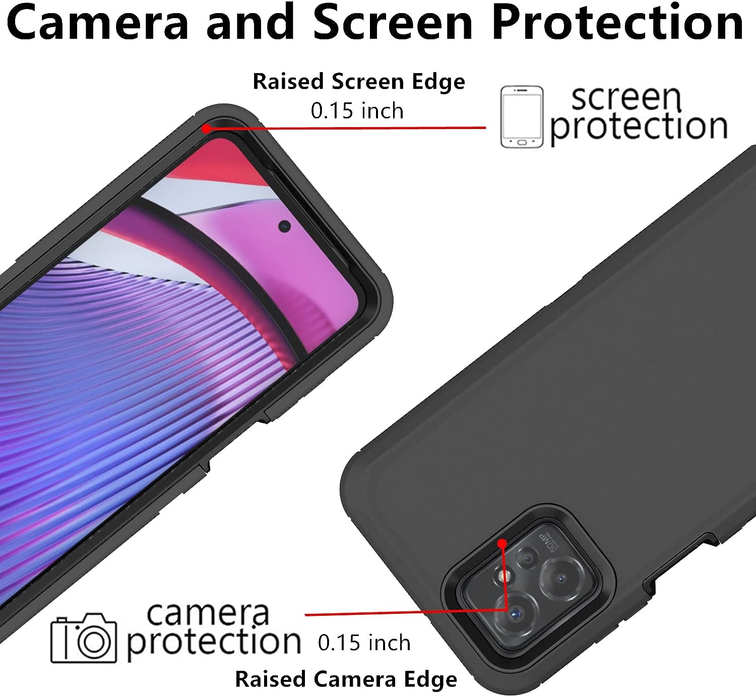 Coque Defender antichoc pour Motorola Moto G Play (2024)