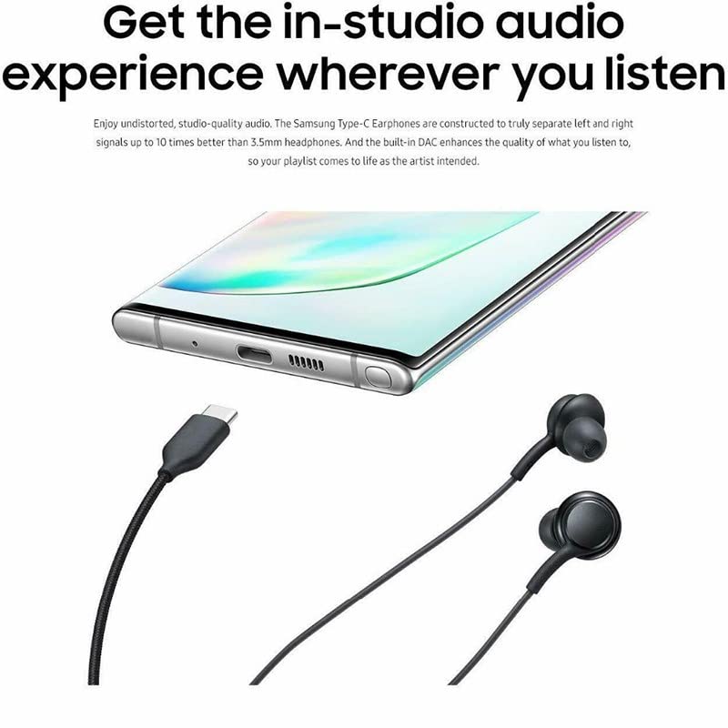 Écouteurs intra-auriculaires filaires Samsung AKG USB-C avec boutons de volume et micro