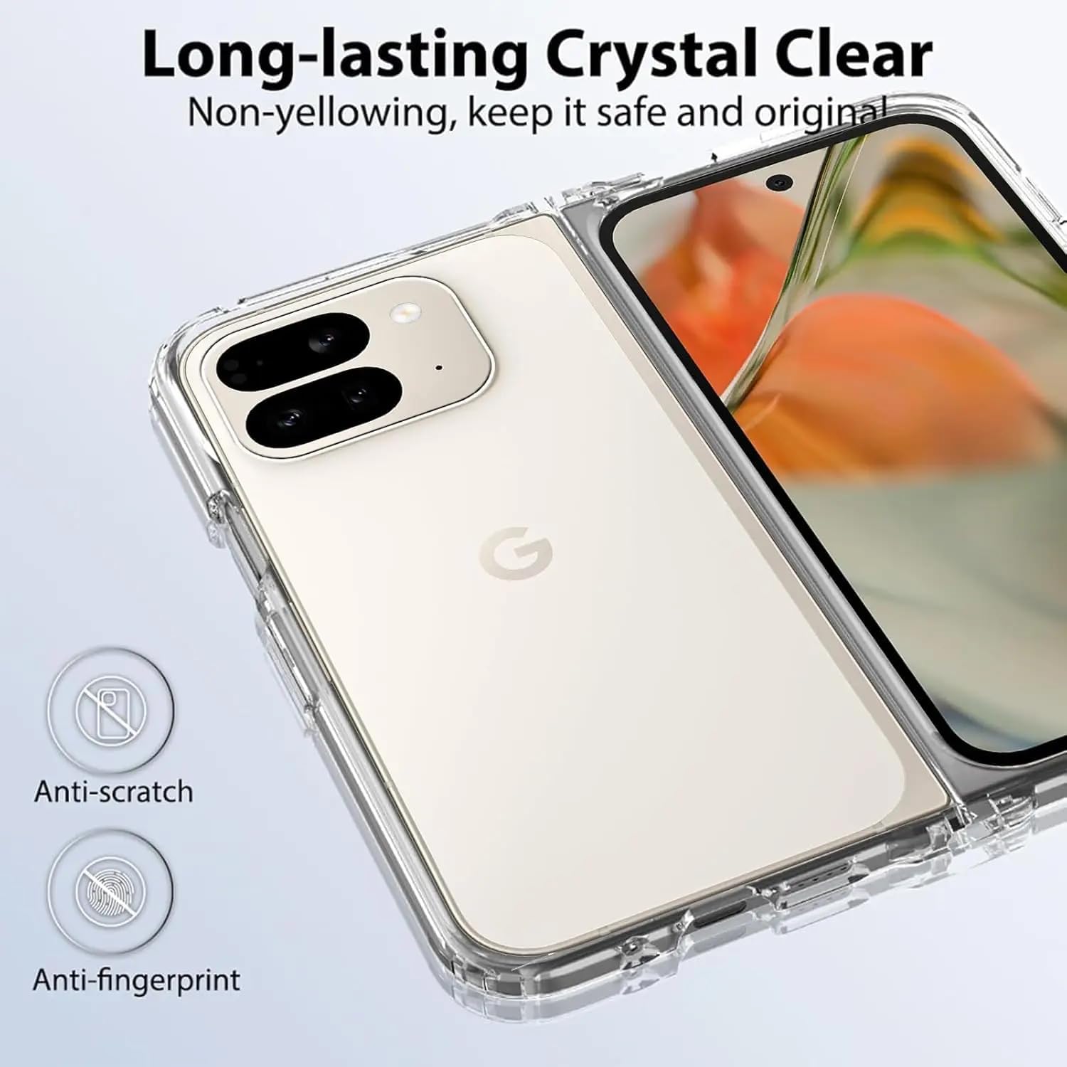Coque souple en TPU pour Google Pixel 9 Pro Fold