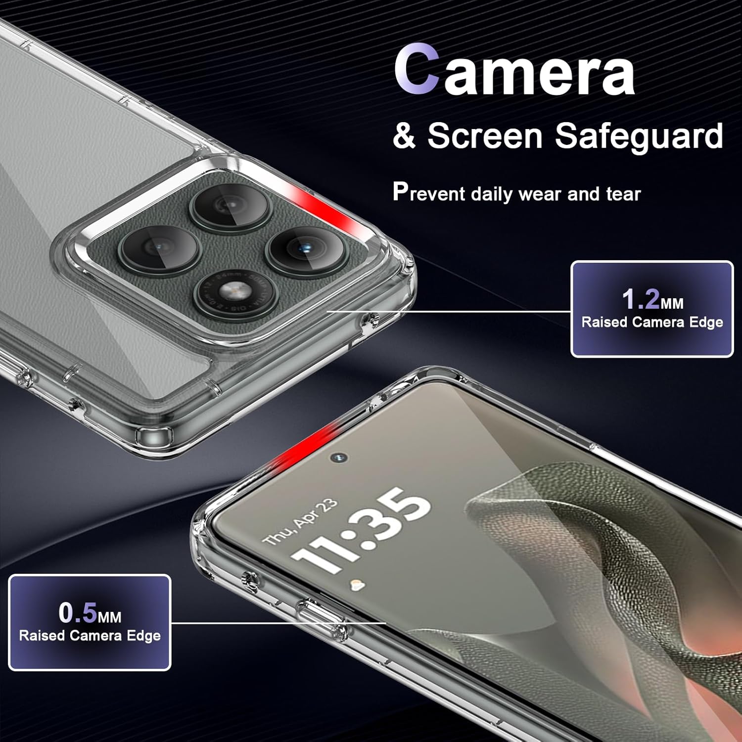 Coque souple en TPU pour Motorola Moto Edge (2025)