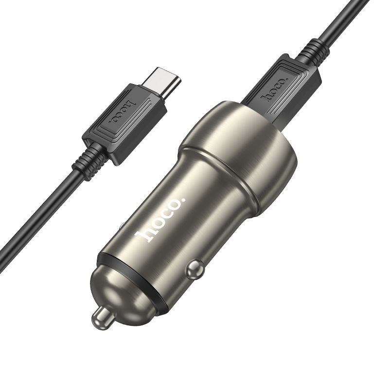(40W) Dual USB-C / Type C Ports Fast Charging Car Charger Adapter