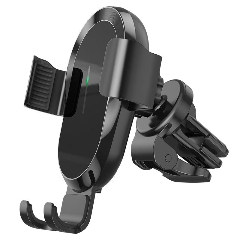 Support de téléphone portable de voiture de bâti de sortie d'évent de chargeur sans fil rapide