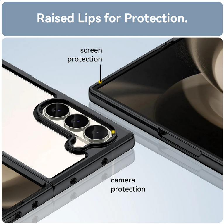 Coque mate translucide pour Samsung Galaxy Z Fold 6