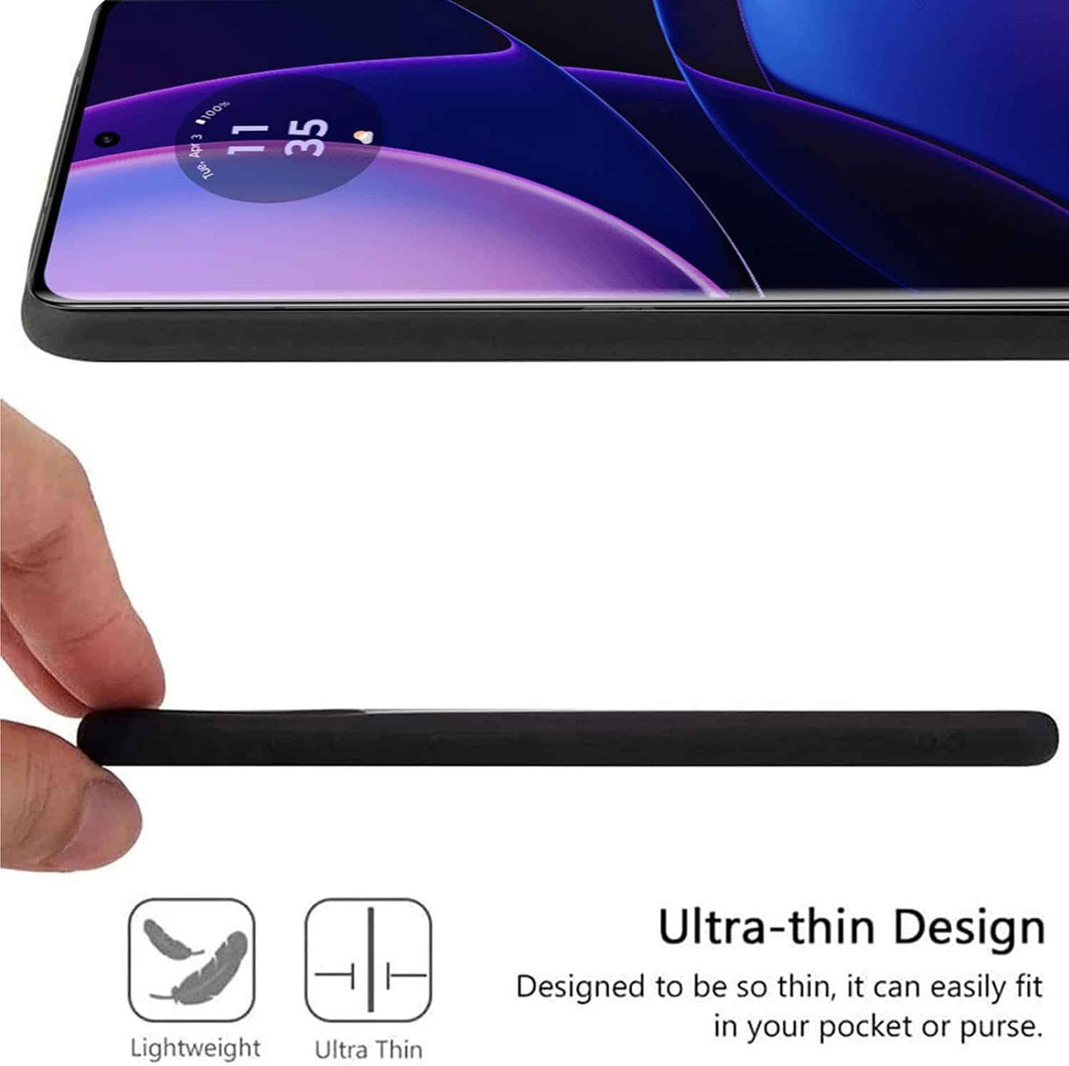 Coque souple en TPU pour Motorola Moto Edge (2024)