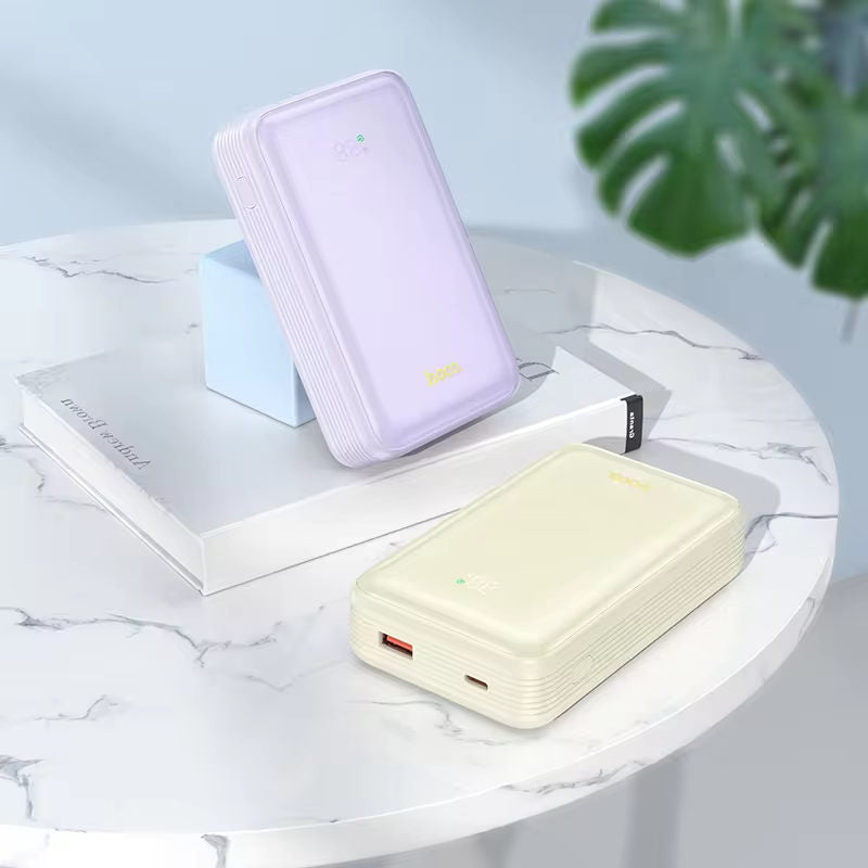 (20 000 mAh) Chargeur de batterie externe USB-C Banque d'alimentation portable
