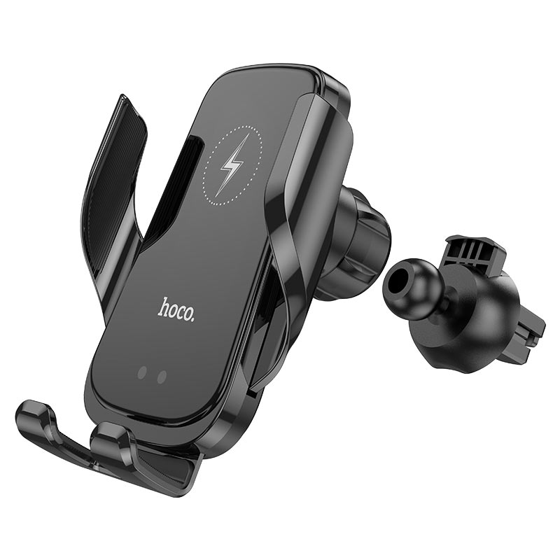 Support de téléphone portable de voiture de chargeur sans fil de bâti de sortie d'évent