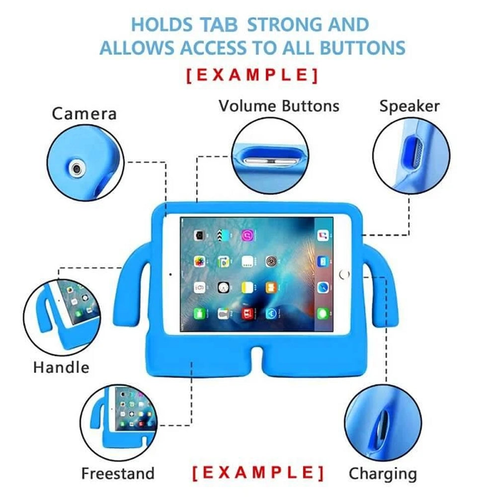 Silicone Kids Case for Samsung Tablet Tab A9+ Plus (X210) / S7 (T870) / S8 (X700) / S9 (X710) / S9 FE (X510) / S10 FE (X520) 11