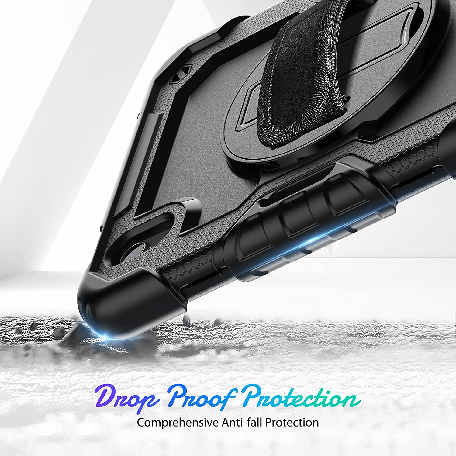 Étui robuste Defender avec sangle pour iPad 10 (10e génération) / iPad 11 (11e génération)
