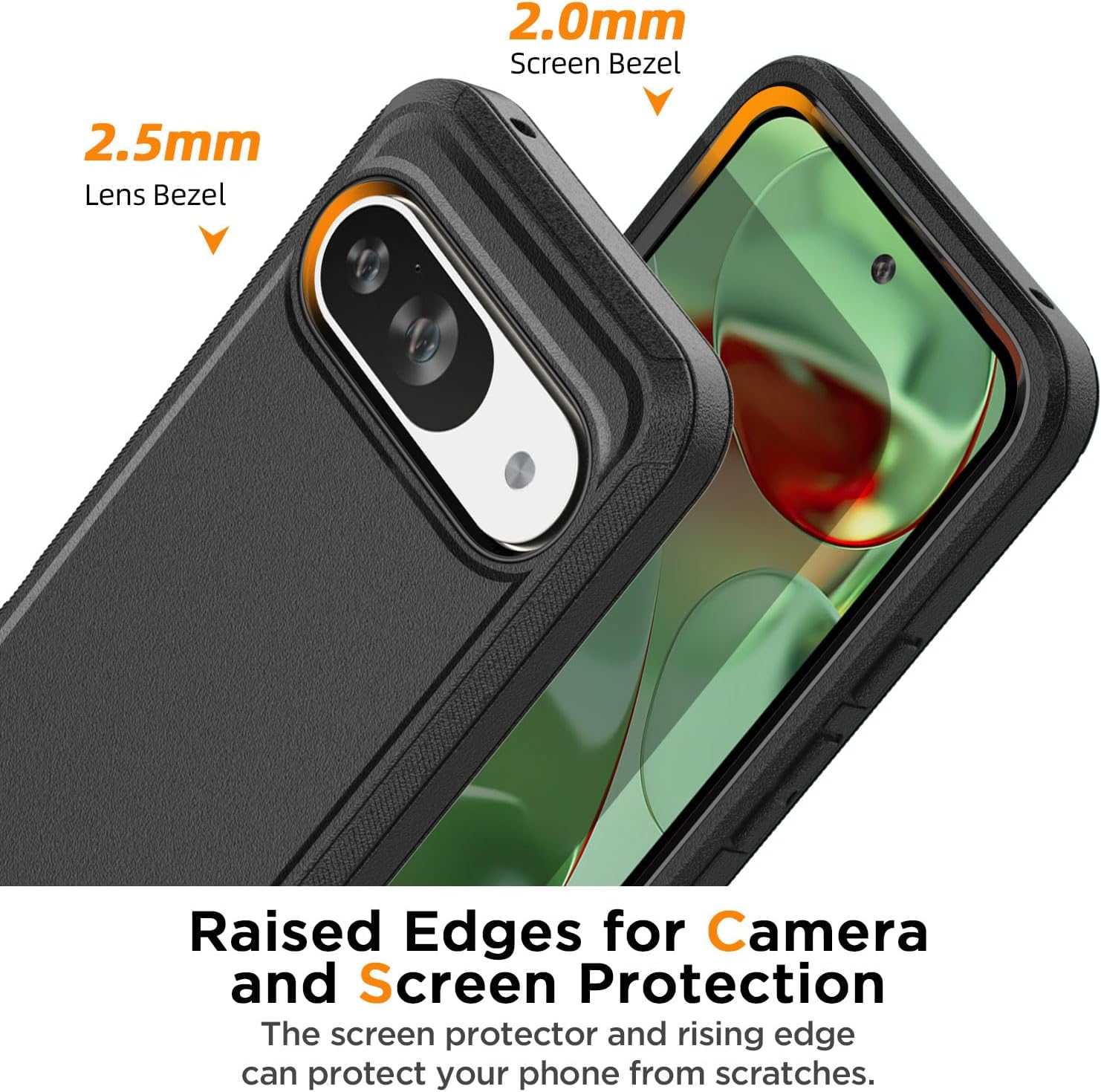 Coque antichoc Defender pour Google Pixel 9 Pro XL