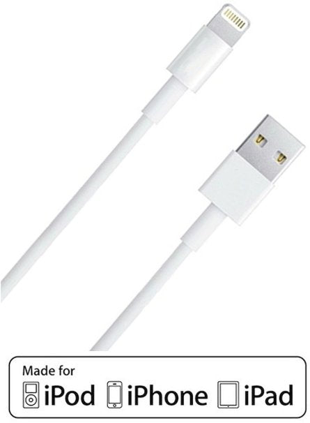 Câble de cordon de chargement de données USB-A vers Lightning