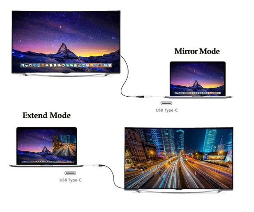 Convertisseur adaptateur USB-C mâle vers HDMI femelle