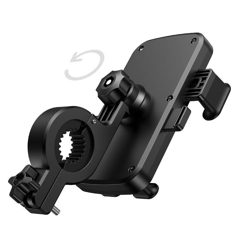 Support de téléphone portable à guidon réglable rotatif, pour moto, vélo, poussette