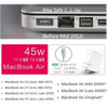 Chargeur mural adaptateur secteur Magsafe 1 45 W (connecteur L-Tip) Chargeur mural adaptateur secteur Magsafe 1 45 W (connecteur L-Tip)