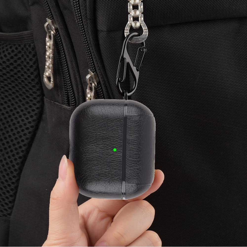 Étui blindé en cuir robuste pour AirPods 3 (3e génération)