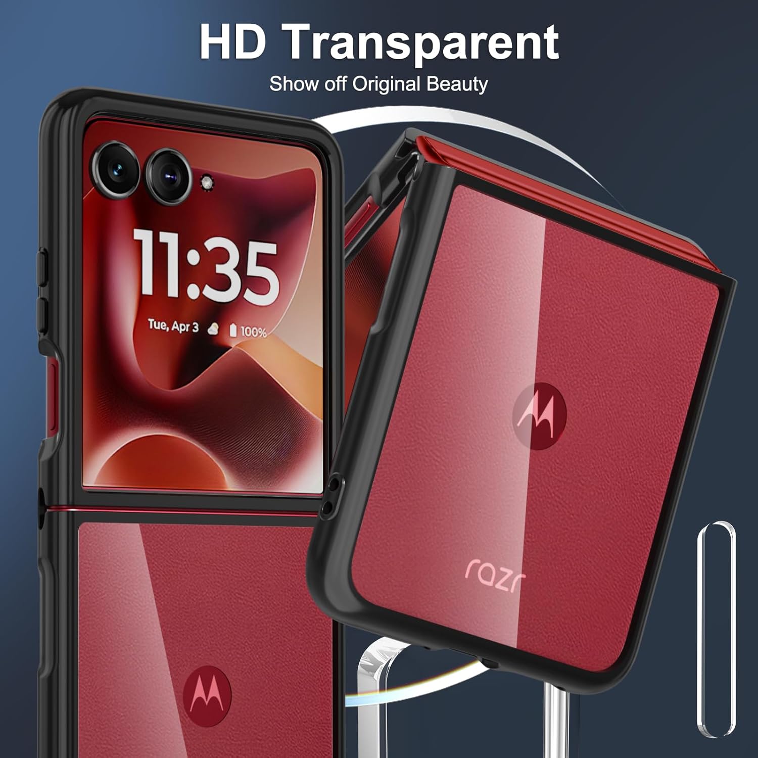 Coque souple en TPU pour Motorola Moto Razr Ultra (2025)