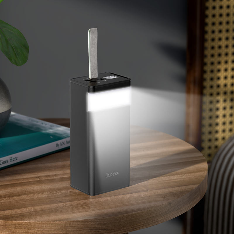 (40000mAh) PD 20W QC3.0 Chargeur de batterie Banque d'alimentation portable et lampe de poche