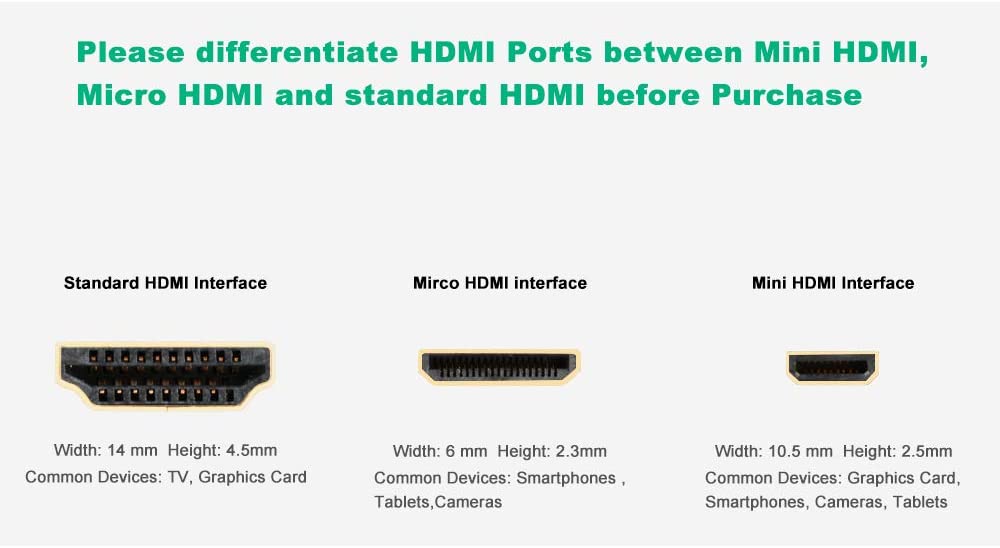 Adaptateur HDMI femelle vers micro HDMI mâle plaqué or