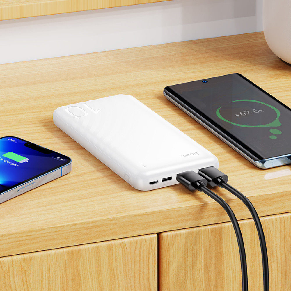(10 000 mAh) Chargeur de batterie externe micro USB USB-C Banque d'alimentation portable