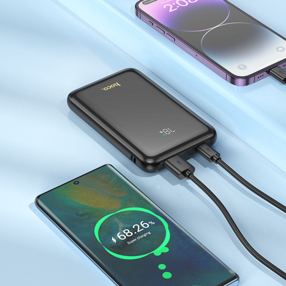 (10 000 mAh) Chargeur de batterie externe USB-C Banque d'alimentation portable