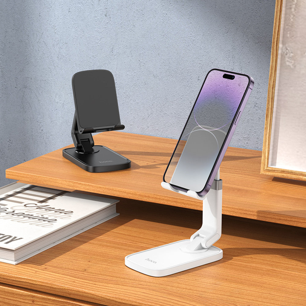 Support de téléphone de bureau pliable rotatif pour tablette, support de téléphone portable