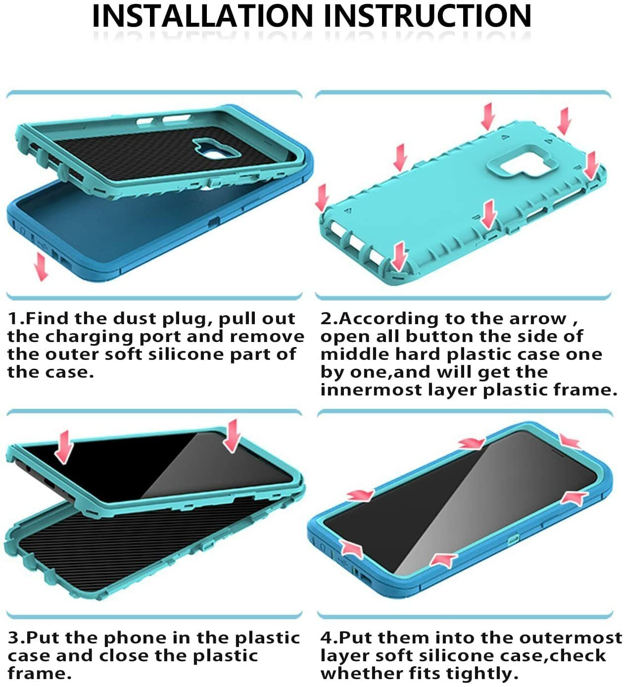 Coque Defender antichoc pour Samsung Galaxy S24 FE