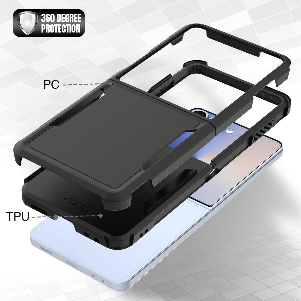 Coque hybride fine pour Samsung Galaxy Z Flip 7