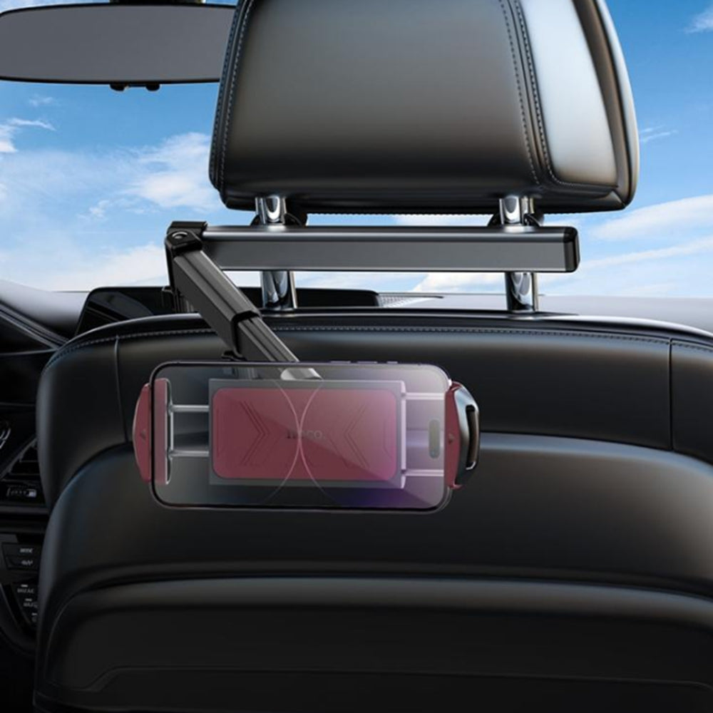 Support de fixation rotatif pour appui-tête de voiture, support de siège arrière