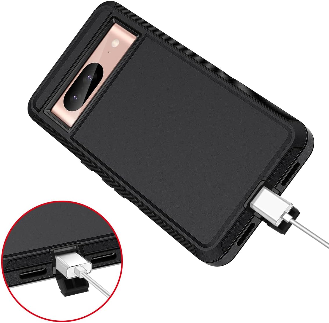 Coque Defender antichoc pour Google Pixel 8A