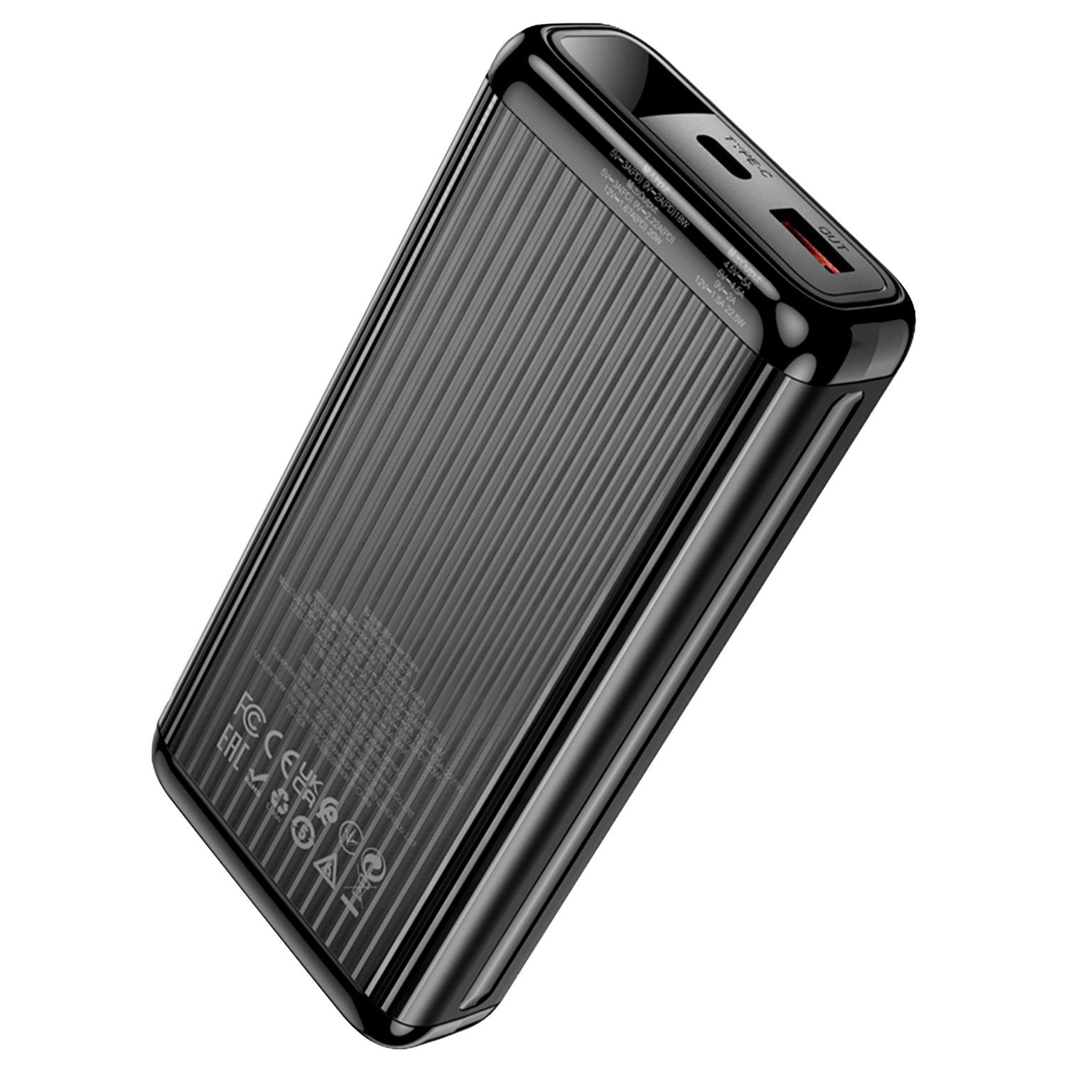 (20000mAh) PD 20W QC3.0 USB-C Chargeur de batterie Banque d'alimentation portable