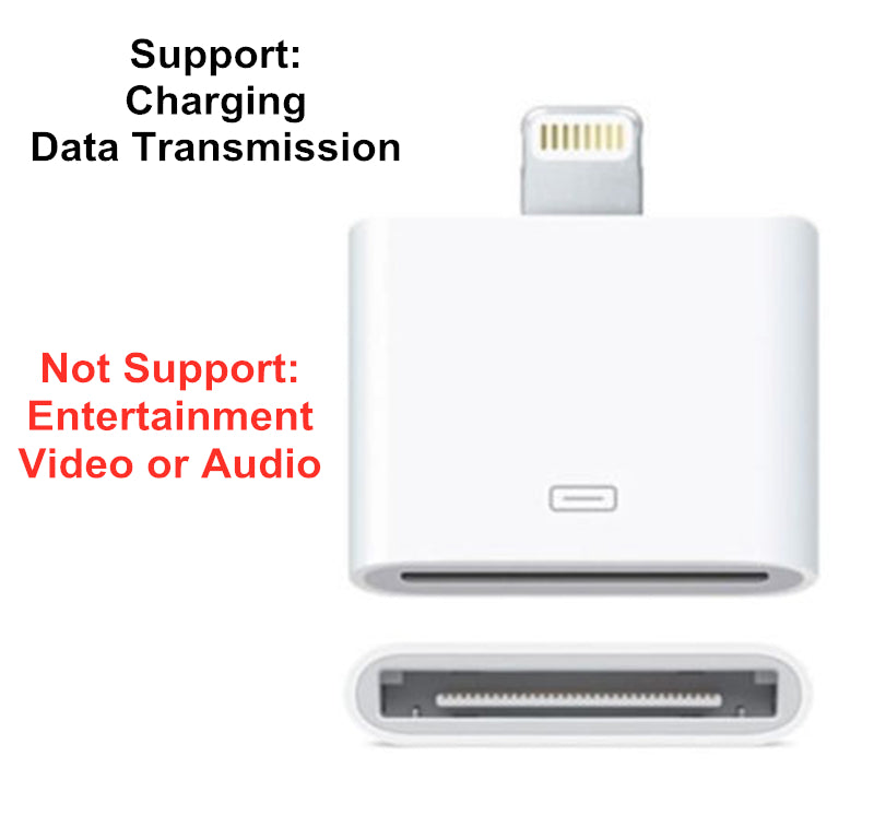 Connecteur adaptateur Lightning vers 30 broches (uniquement pour le chargement)