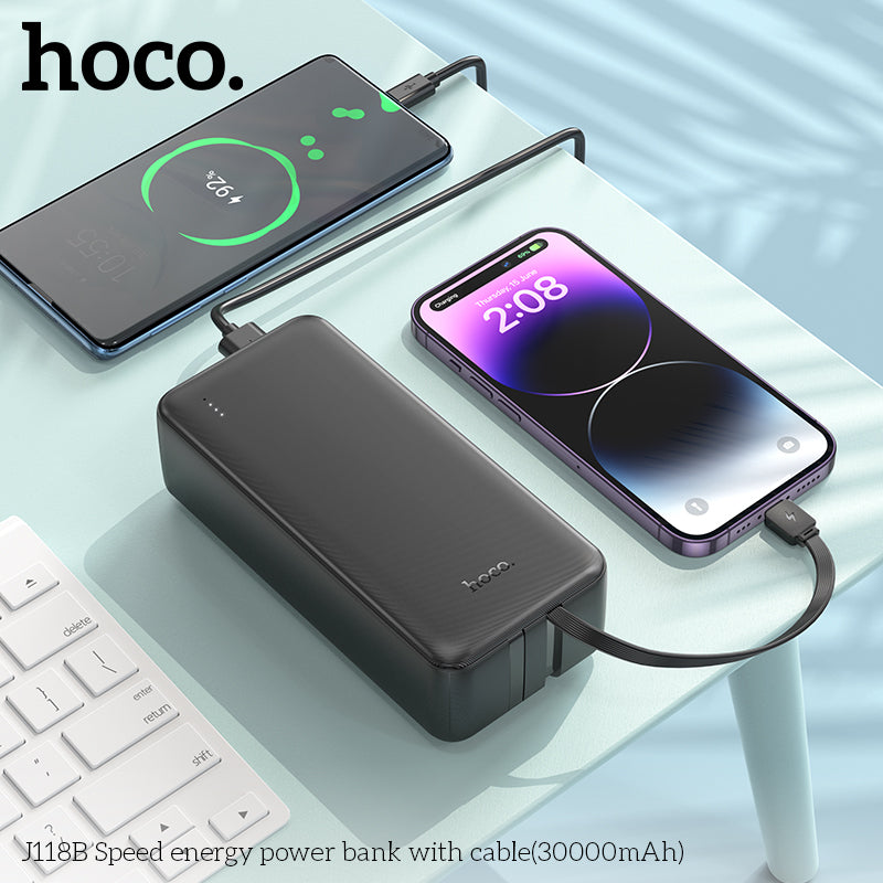 (30000mAh) Banque d'alimentation portable avec chargeur de batterie PD 20W QC3.0