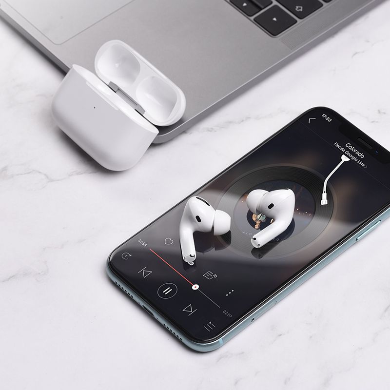 Écouteurs intra-auriculaires Bluetooth stéréo sans fil TWS True avec suppression du bruit à commande tactile