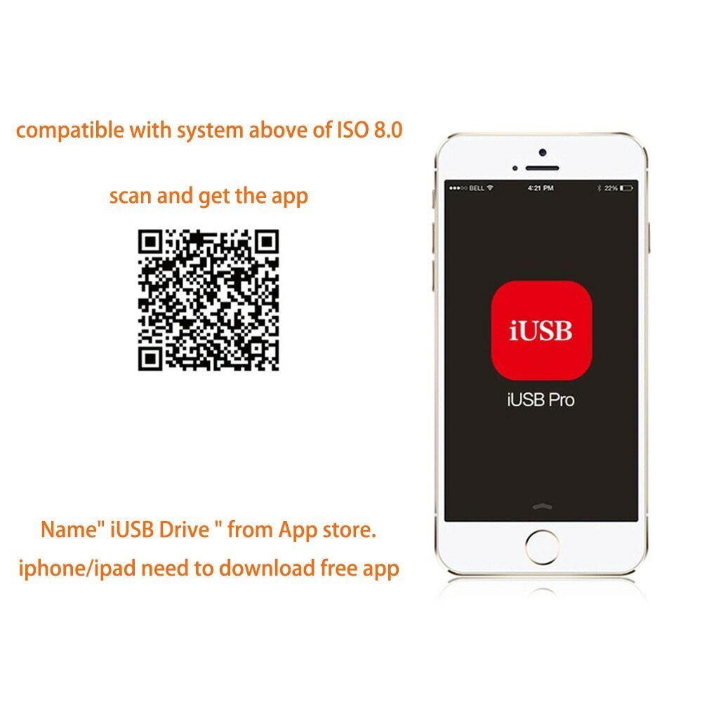 Lecteur de carte Micro SD TF, adaptateur OTG HUB avec USB-C Lightning Micro USB