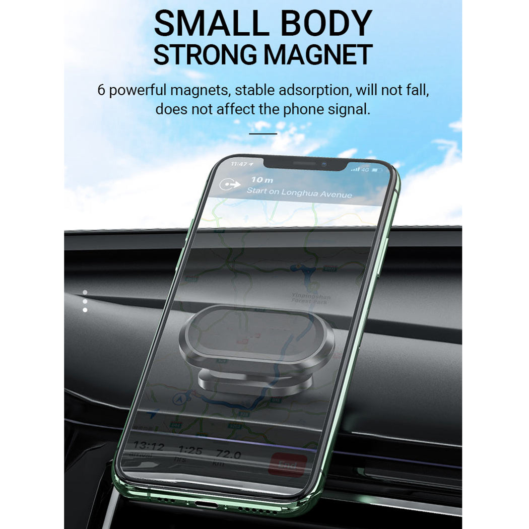 Support magnétique rotatif pour téléphone portable de voiture, tableau de bord