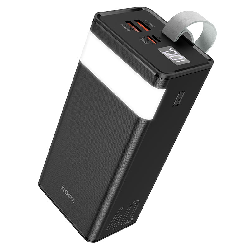 (40000mAh) PD 20W QC3.0 Chargeur de batterie Banque d'alimentation portable et lampe de poche