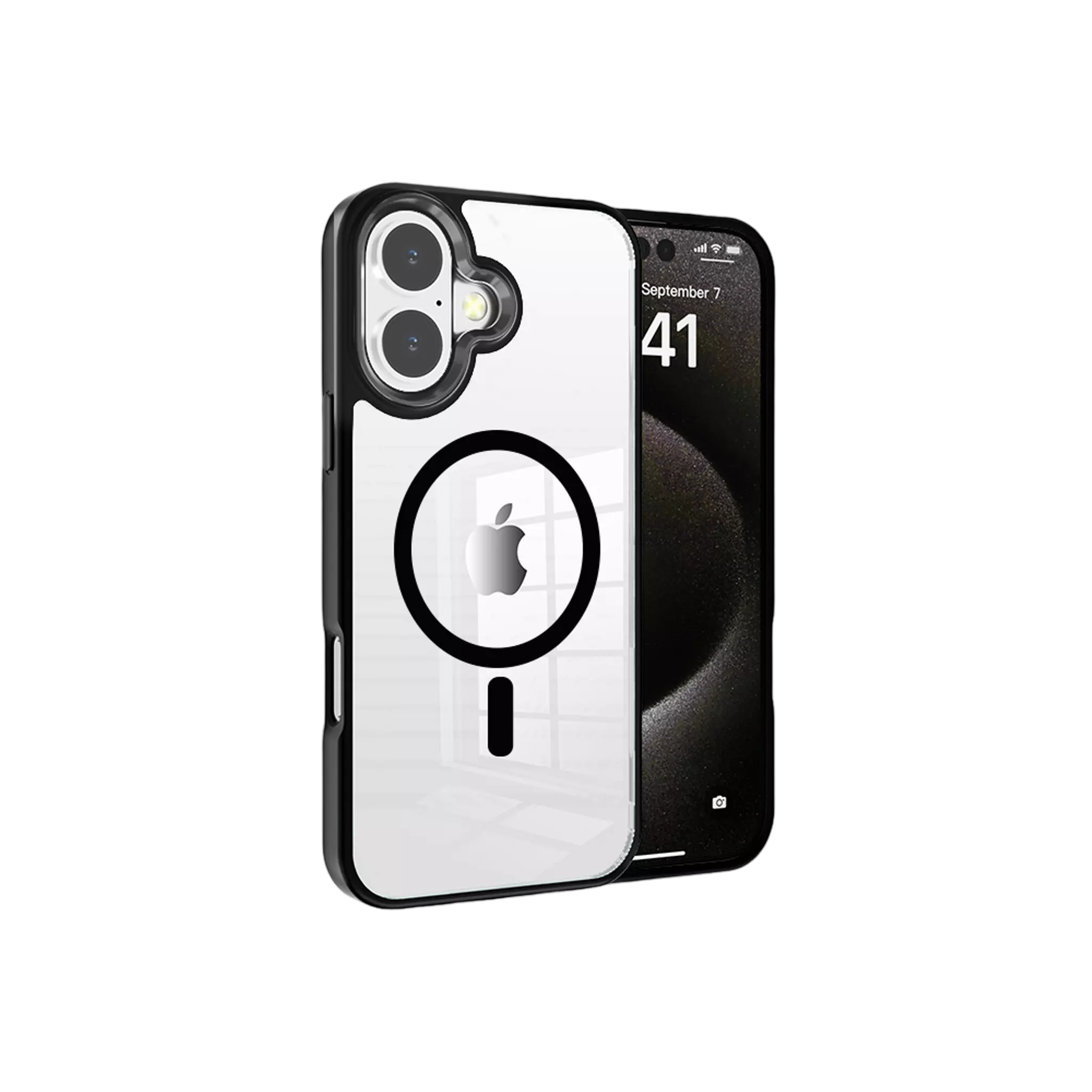 Transparent Hybrid MagSafe Case for iPhone 17
