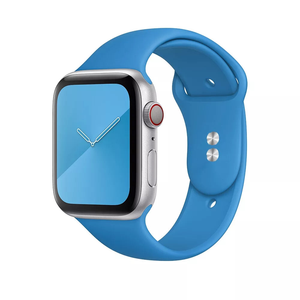 Bracelet de rechange en silicone souple pour Apple Watch iWatch