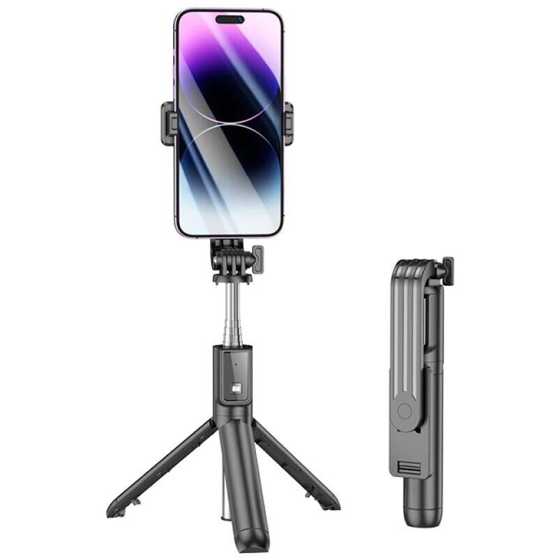 Trépied extensible sans fil, bâton de Selfie, support de téléphone et télécommande