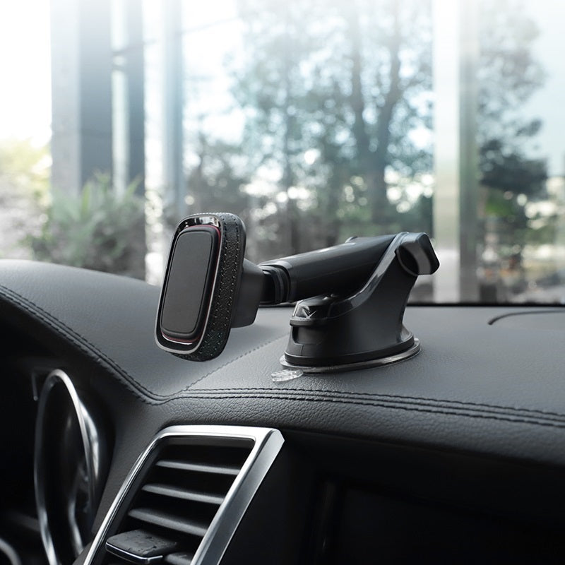 Support magnétique de support de téléphone portable de voiture de ventouse de pare-brise de tableau de bord